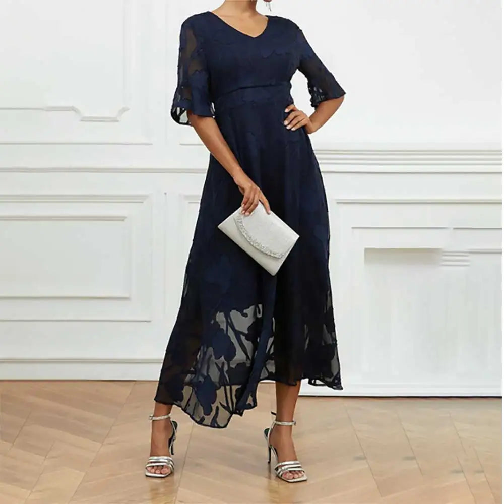Celira | Sophisticated Floral Design Dress