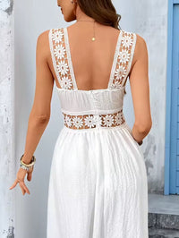 Lucía | Floral Maxi Dress with V-Neck