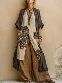 Valentina | Complete Bohemian Long Embroidered