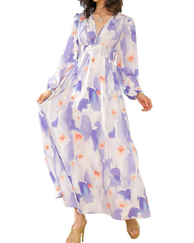 Celine | Women's Floral Pattern Dress