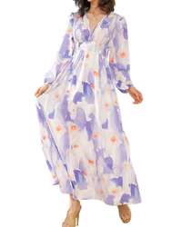 Celine | Women's Floral Pattern Dress