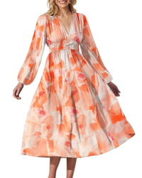 Celine | Women's Floral Pattern Dress