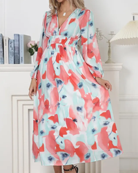 Celine | Women's Dress with Floral Pattern