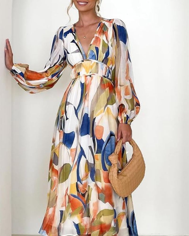Celine | Women's Floral Pattern Dress