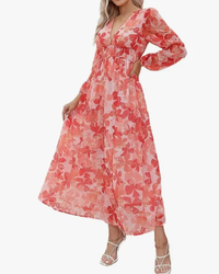 Celine | Women's Floral Pattern Dress
