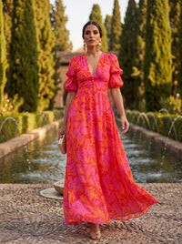 ELIANA | Floral Maxi Dress