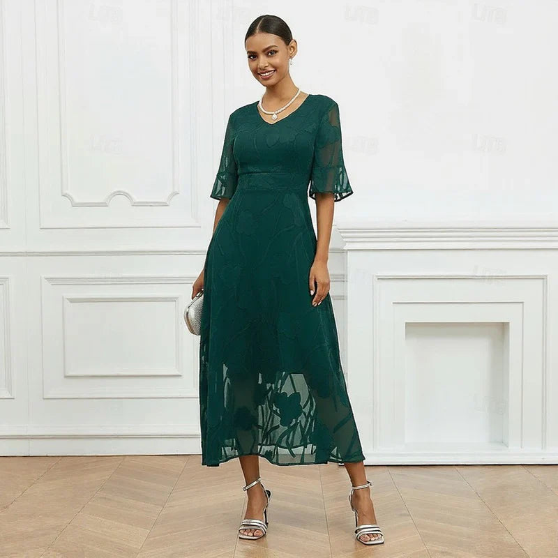 Celira | Sophisticated Floral Design Dress