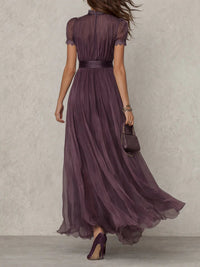 Julie | Long Chiffon Dress