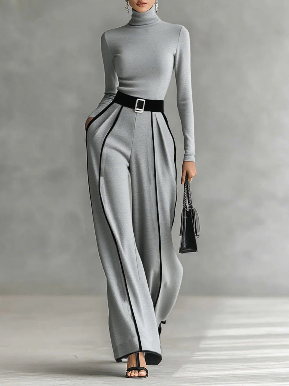 Vera™ | Elegant set with contrasting detail