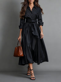 Marise™ | Elegant Maxi Dress with Bow Detail