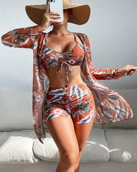 Corinne | 3-Piece Printed Bikini Collection