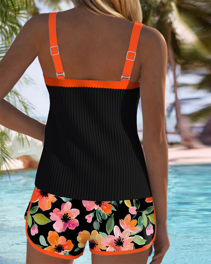 Yuna | Stylish Two-Piece Tankini Set