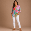 ASTRID | Colorful Pattern Blouse