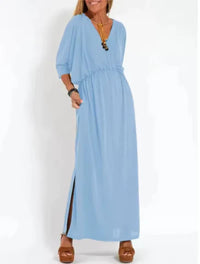 ISABELLA | Long flowing dress with a unique style for any occasion