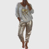 Arlise - Chic Casual Two-Piece Ensemble