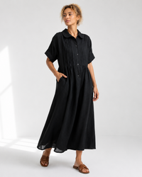 LYSANDRA | Flowing Summer Shirt Dress