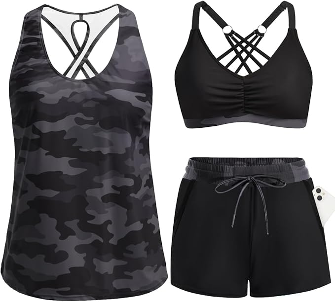 Carell | 3-Piece Tankini