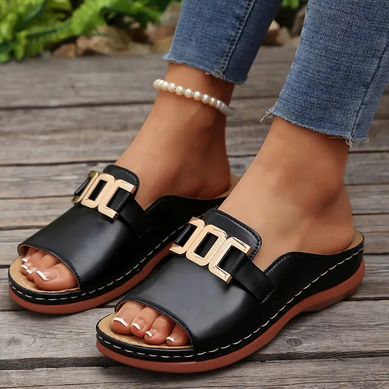 Madeline | Wedge Sandals