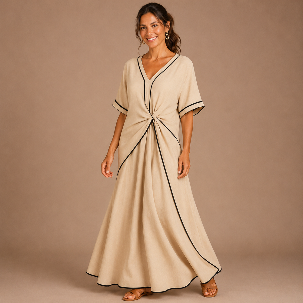 CAROL | Elegant Loose Fit Summer Maxi Dress