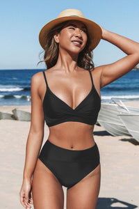 Rachelle - High-Waisted Bikini Ensemble
