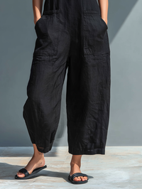 NANCY | Sleeveless Overalls
