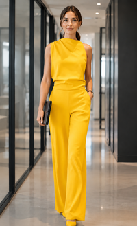 Mare™ | Sleeveless Jumpsuit with Wide Legs