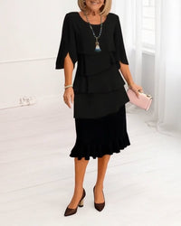 Sophie | Elegant, Flowing Dress with Ruffles