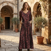 Kendal | Long Floral Dress