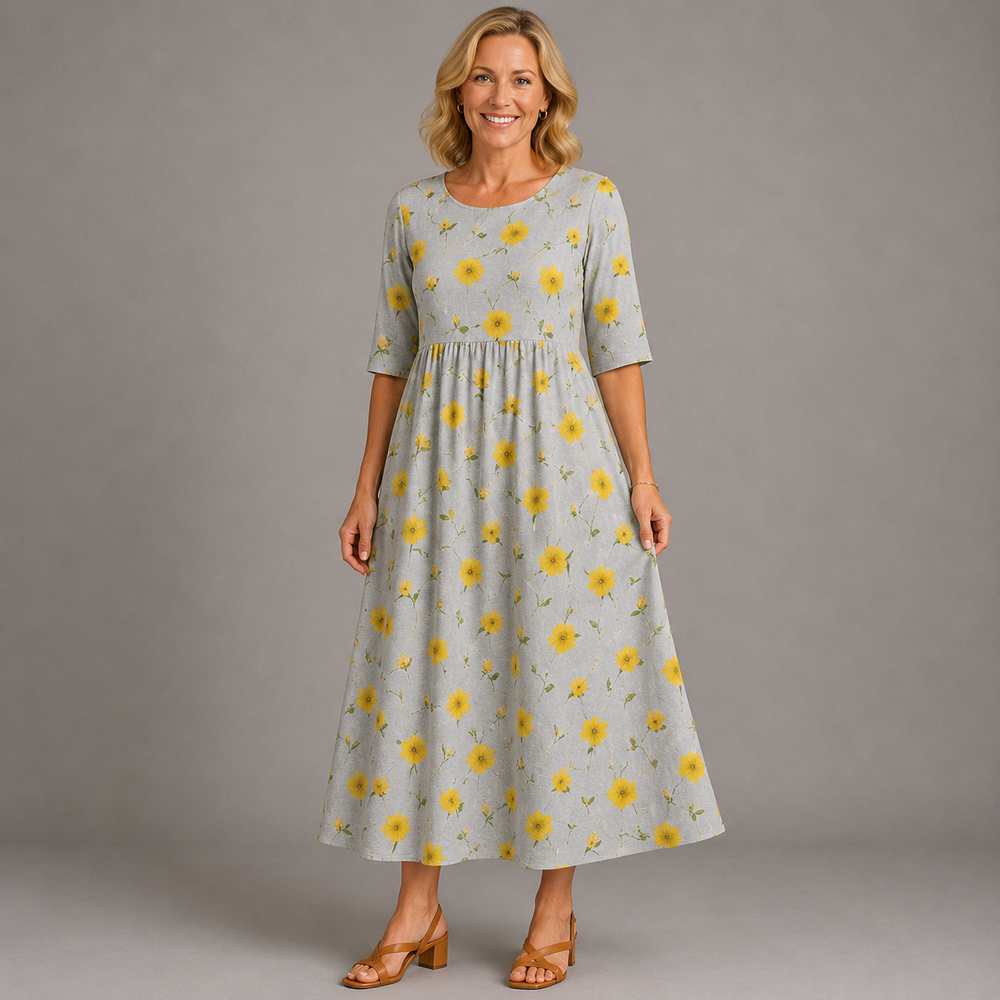 ELIZA | Relaxed Midi Dress