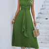 Eva | Elegant sleeveless dress with adjustable waist