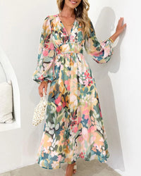 Celine | Women's Floral Pattern Dress