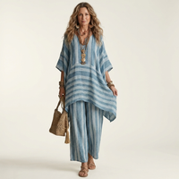 Kiara | Two-Piece Striped Set