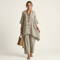 Kiara | Two-Piece Striped Set