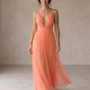 Ginevra | Maxi Dress Coral Light