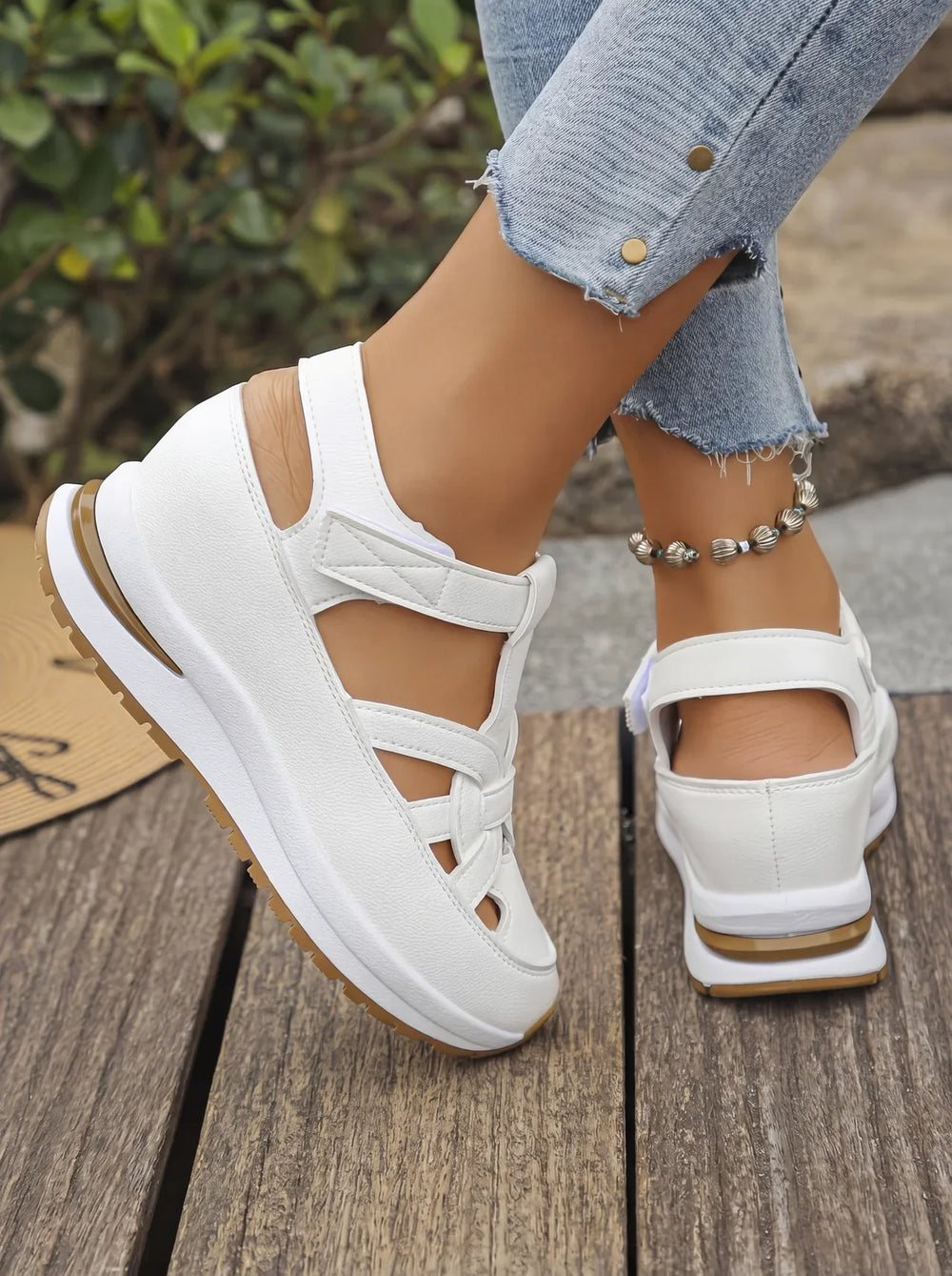 DAHLIA | Comfortable Wedge Sandals for Women