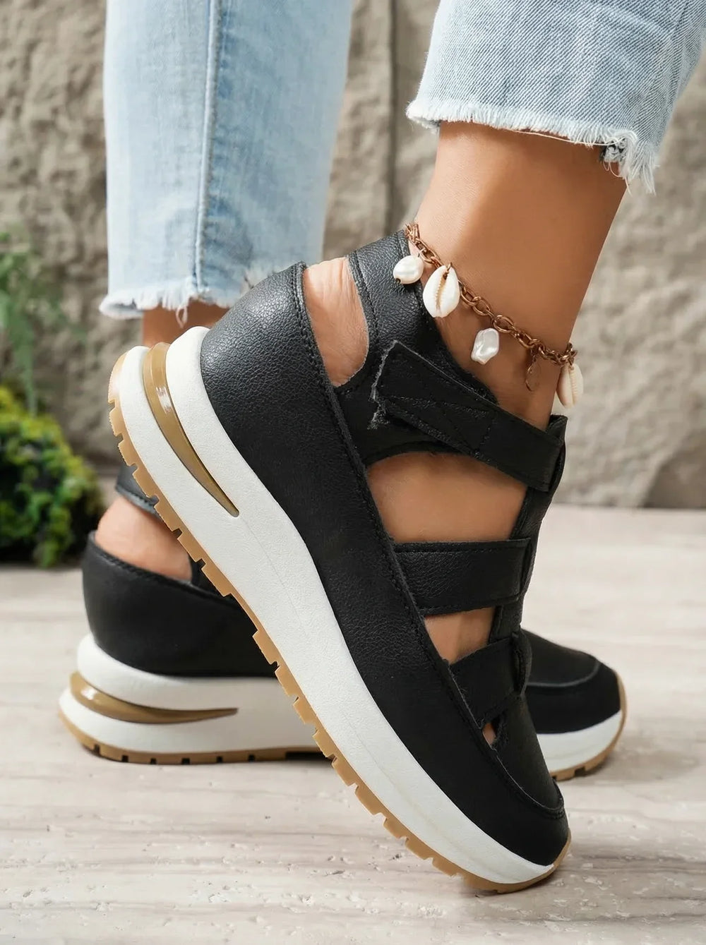 DAHLIA | Comfortable Wedge Sandals for Women