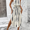 Luna | Midi dress with thin straps