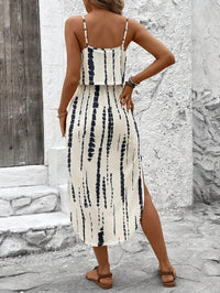 Luna | Midi dress with thin straps