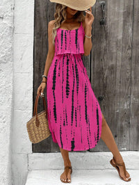 Luna | Midi dress with thin straps