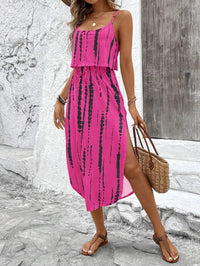 Luna | Midi dress with thin straps