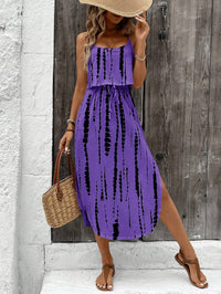 Luna | Midi dress with thin straps
