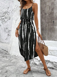 Luna | Midi dress with thin straps