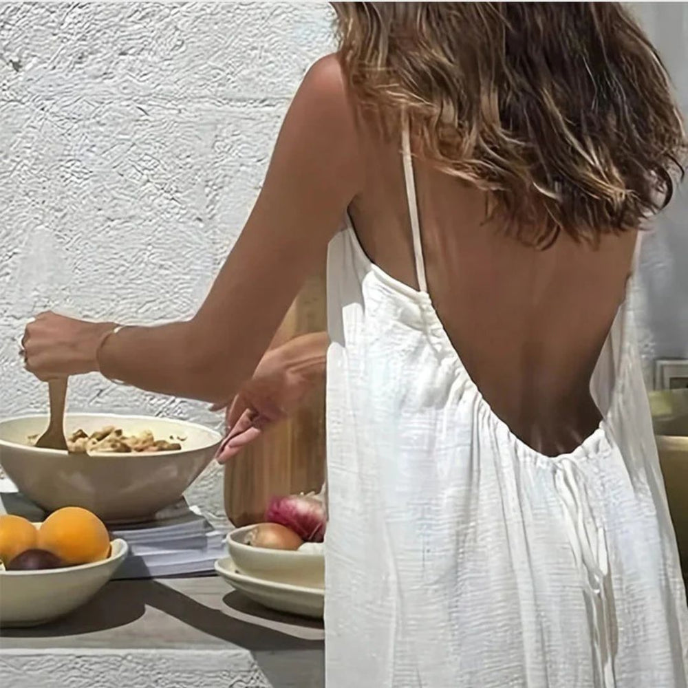 Ophelia | Open-Back Dress