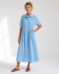 LYSANDRA | Flowing Summer Shirt Dress