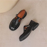 Risla™ | Leather Mary Janes