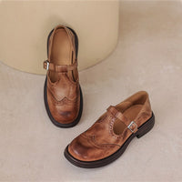 Risla™ | Leather Mary Janes