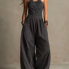 Isabella | Long Fluid Jumpsuit with Halter Neck