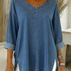 Lucy | Stylish Denim Top