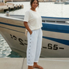 Elena | Striped Summer Pants