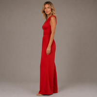 CHARITY | Chic Sleeveless Wide-Leg Jumpsuit